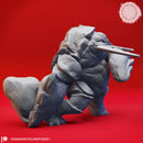 Lobbing Umber Hulk - Tabletop Miniature (Pre-Supported)