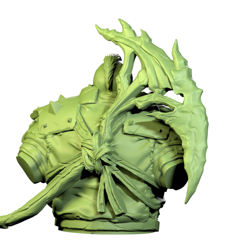 ORC - THAGG - 90mm Bust - Only-Games