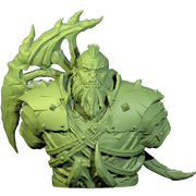 ORC - THAGG - 90mm Bust - Only-Games