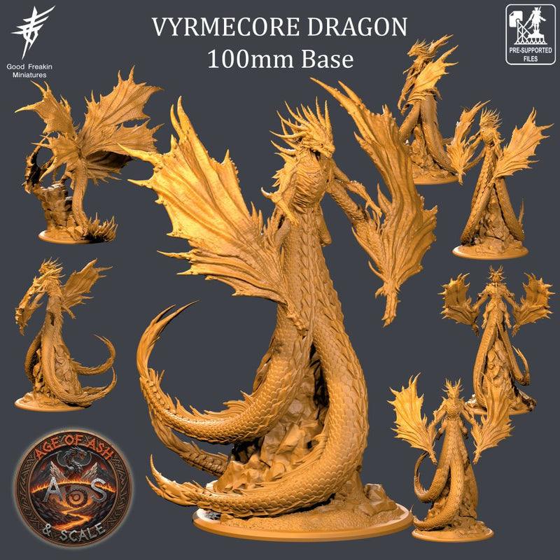 VYRMECORE DRAGON - 100mm Base - Only-Games
