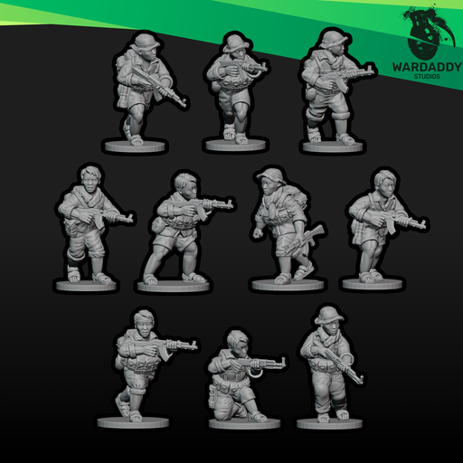 Vietnam: VietCong Rifleman Set 1 (15mm) - Only-Games