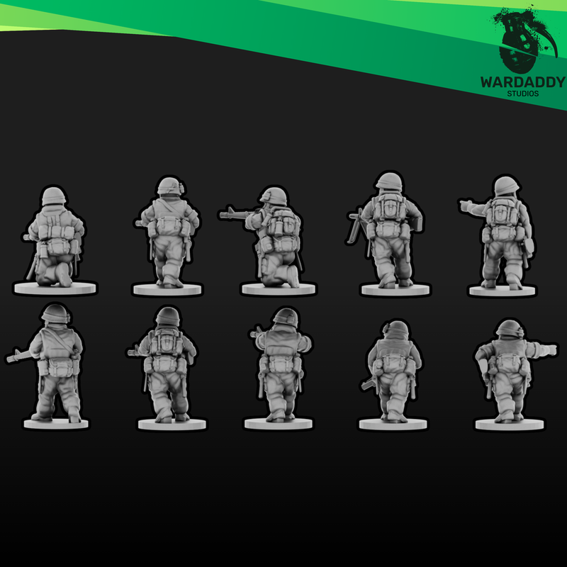 Vietnam: US Infantry Squad 2 (15mm)