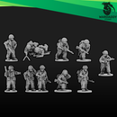 Vietnam: US Infantry Support Squad (15mm)