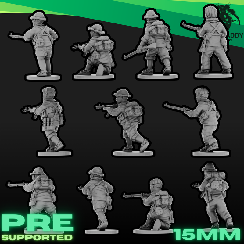 Vietnam Viet Cong Antique Weapons Set (15mm)