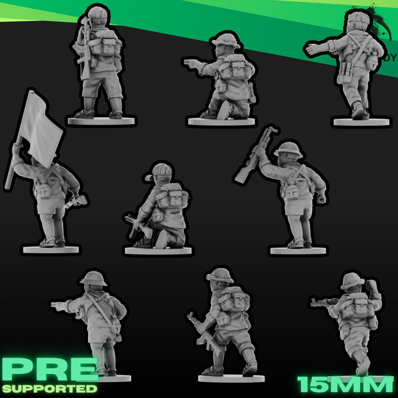 Vietnam Viet Cong Leaders Set (15mm+)
