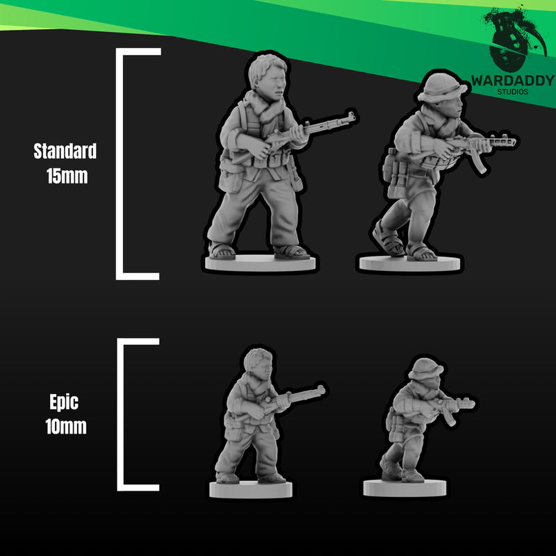 Vietnam Viet Cong Leaders Set (15mm+)