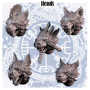 Werewolf heads - Only-Games