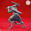 Wererat - Crossbow - Tabletop Miniatures (Pre-Supported)
