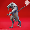 Wererat - Master - Tabletop Miniatures (Pre-Supported)