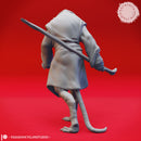 Wererat - Master - Tabletop Miniatures (Pre-Supported)