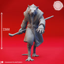 Wererat - Master - Tabletop Miniatures (Pre-Supported)