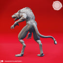 Wererat - Feral - Tabletop Miniatures (Pre-Supported)