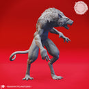 Wererat - Feral - Tabletop Miniatures (Pre-Supported)