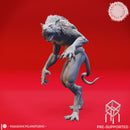 Wererat - Feral - Tabletop Miniatures (Pre-Supported)