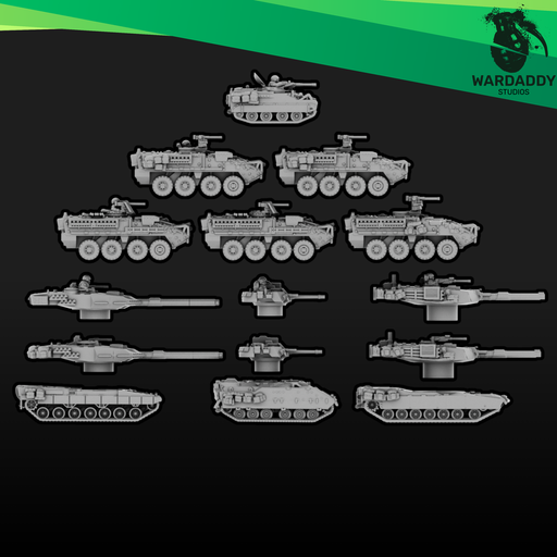 Modern NATO Armor (10mm EPIC) (Multipart) - Only-Games