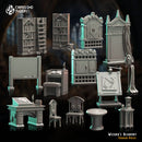 Wizard's Academy Terrain Pieces