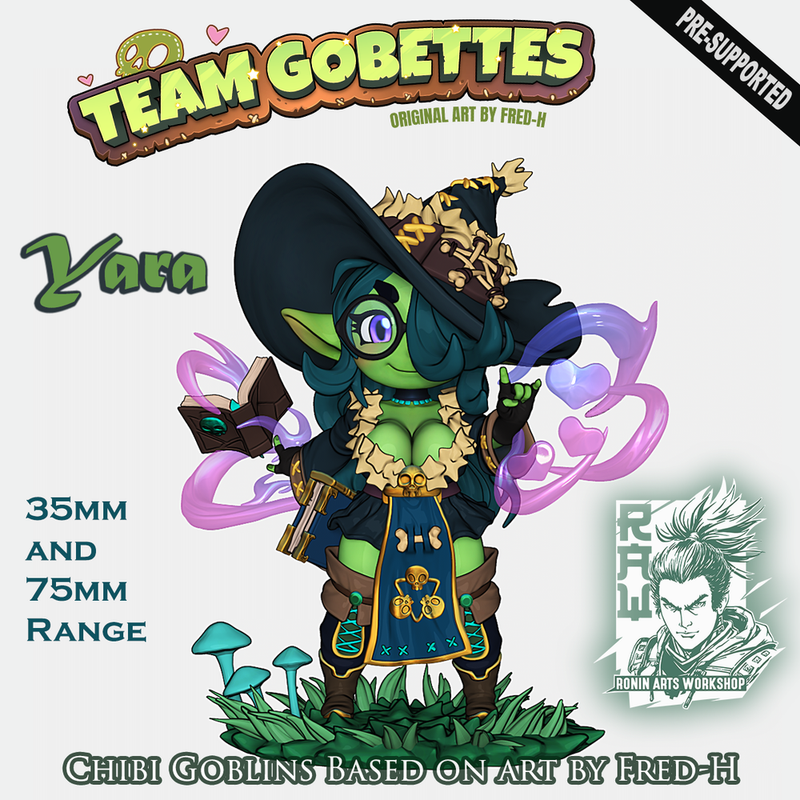 Chibi Goblin - Yara - STL only - Only-Games
