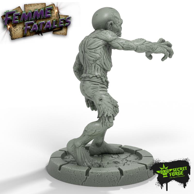 [Zombie] – Classic Undead Horror Tabletop Miniature for DnD5e, TTRPG Encounters and Graveyard Dioramas