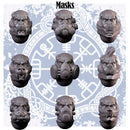 Wolf Heads  masks - Only-Games