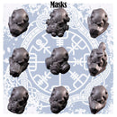 Wolf Heads  masks - Only-Games