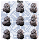 Wolf Heads  masks - Only-Games