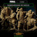 4 miniatures - 32mm - Barbarians Bundle - Uncharted Kingdoms - Only-Games