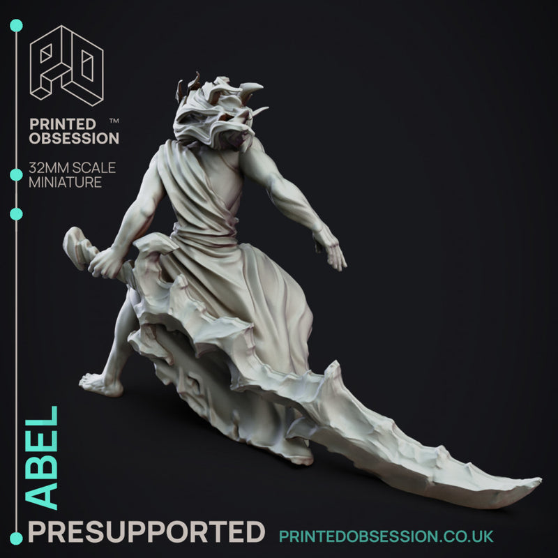 Abel - SCP "The D&D Incursion" - PRESUPPORTED - 32mm Scale