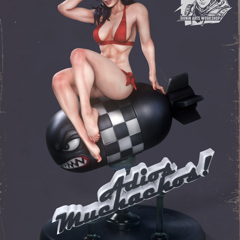 Adios Muchachos! Vintage Style Pin Up Figure - STL only - Only-Games
