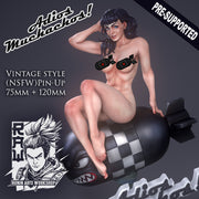 Adios Muchachos! Vintage Style (NSFW) Pin Up Figure - STL only - Only-Games