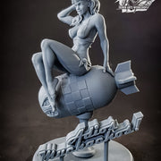 Adios Muchachos! Vintage Style Pin Up Figure - STL only - Only-Games