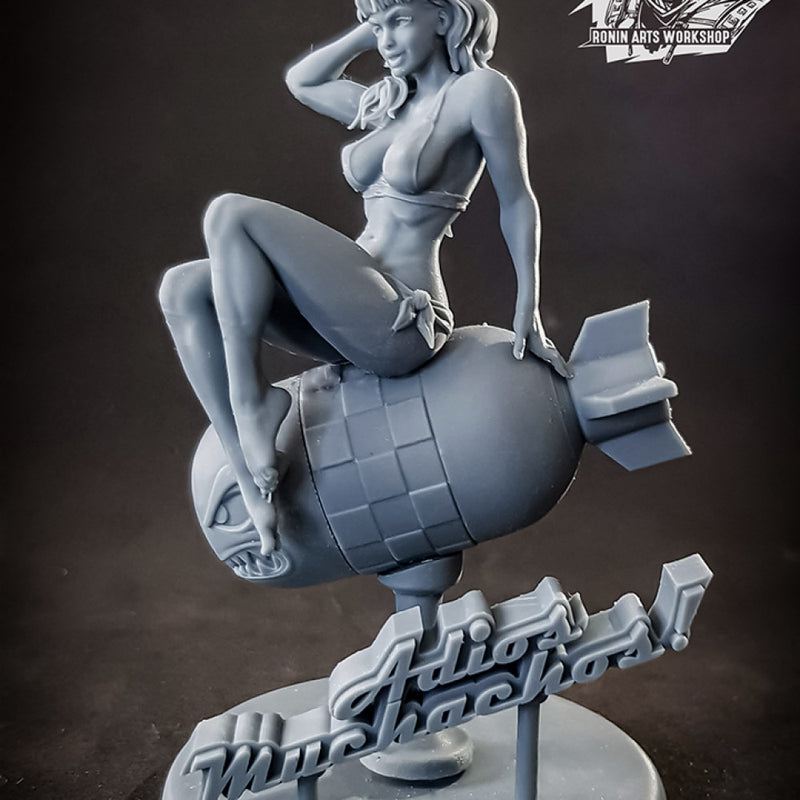 Adios Muchachos! Vintage Style Pin Up Figure - STL only - Only-Games