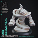 4 Elemental Pack - PRESUPPORTED - 32mm scale - D&D