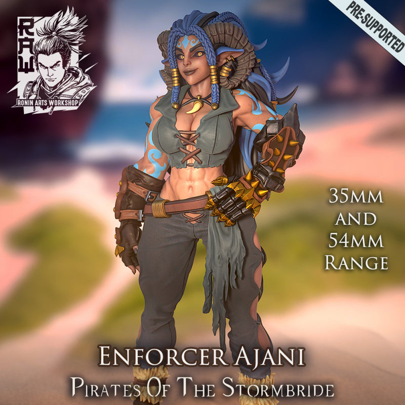 Pirate Brawler Ajani - STL only - Only-Games