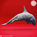 Swimming Akhlut - Tabletop Miniature (Pre-Supported)