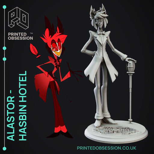 Alastor - Hasbin Hotel - Fanart - 16cm model - Only-Games