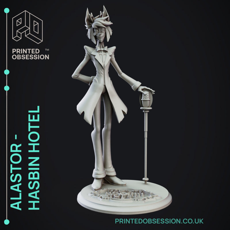 Alastor - Hasbin Hotel - Fanart - 16cm model