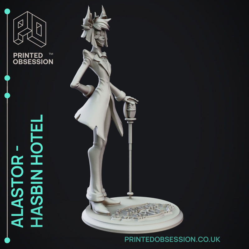 Alastor - Hasbin Hotel - Fanart - 16cm model