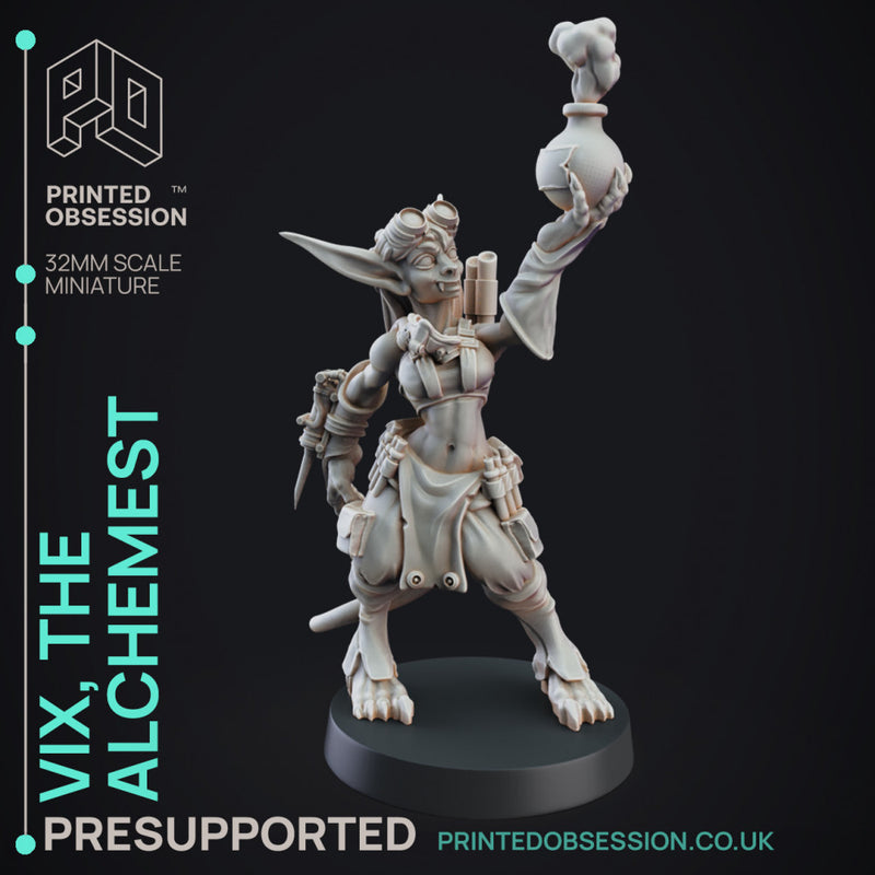 Ladies of the Table Top Pack #1 - 9 Models - PRE SUPPORTED - D&D 32mm scale