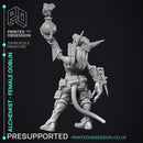 Alchemist - Goblin Female Artificer - PRESUPPORTED - 32mm scale
