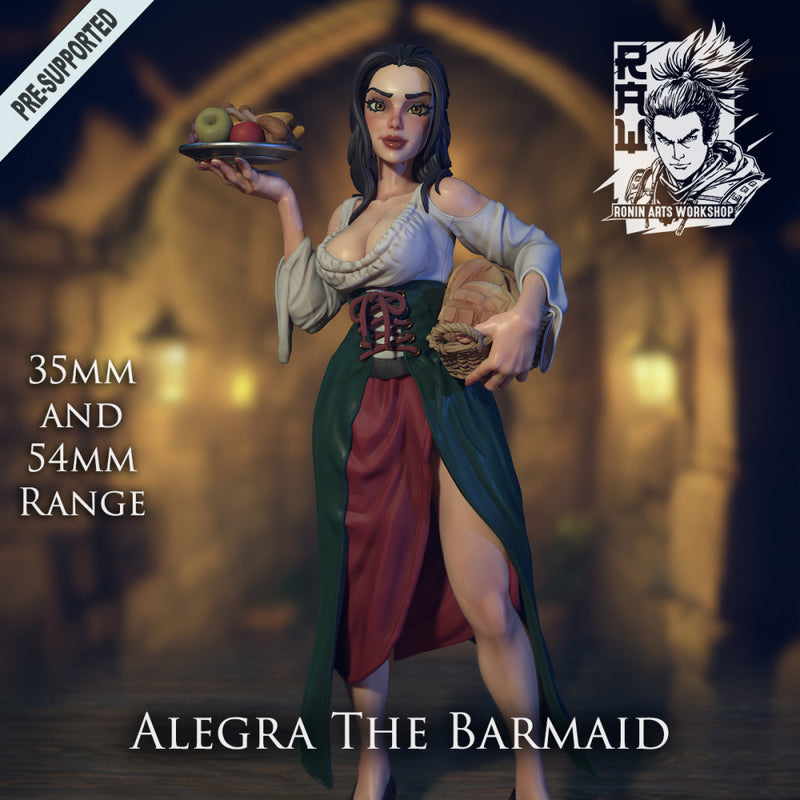 Barmaid Alegra - STL only - Only-Games