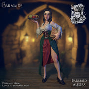 Barmaid Alegra - 54mm - Only-Games