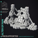 Corpses & Alter - 17 model pack - PRESUPPORTED Scenery - Hell hath no Fury - 32mm scale