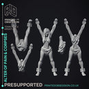 Corpses & Alter - 17 model pack - PRESUPPORTED Scenery - Hell hath no Fury - 32mm scale