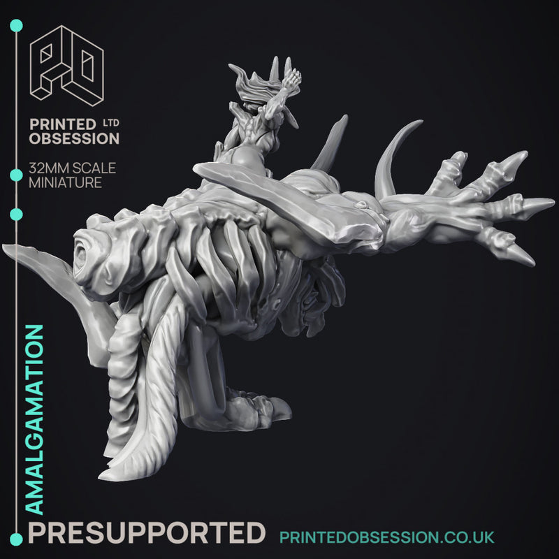 Amalgamation - Large Monster - PRESUPPORTED - Hell Hath No Fury - 32mm scale
