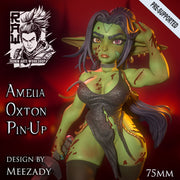 Amelia Oxton - Goblin Duchess Pin-Up (75mm) - STL only - Only-Games