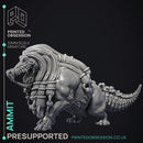 Ammit - Court of Anubis -  PRESUPPORTED - Illustrated and Stats - 32mm scale