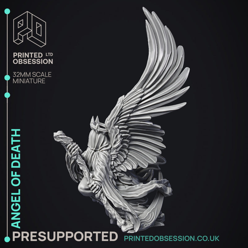 Angel of Death - Heaven Hath No Fury - PRESUPPORTED - 32mm Scale