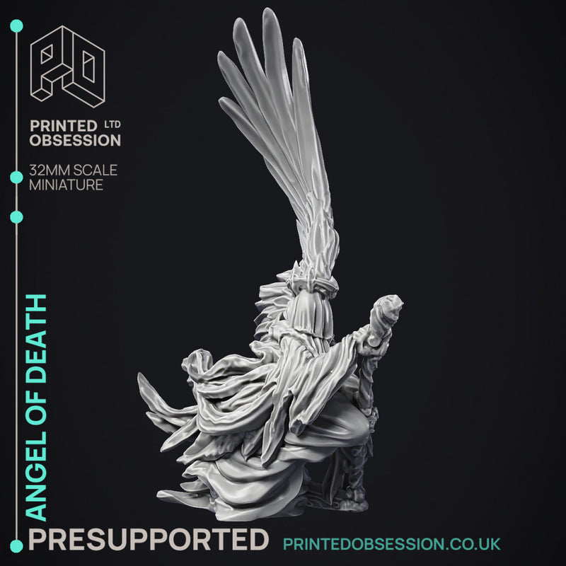 Angel of Death - Heaven Hath No Fury - PRESUPPORTED - 32mm Scale