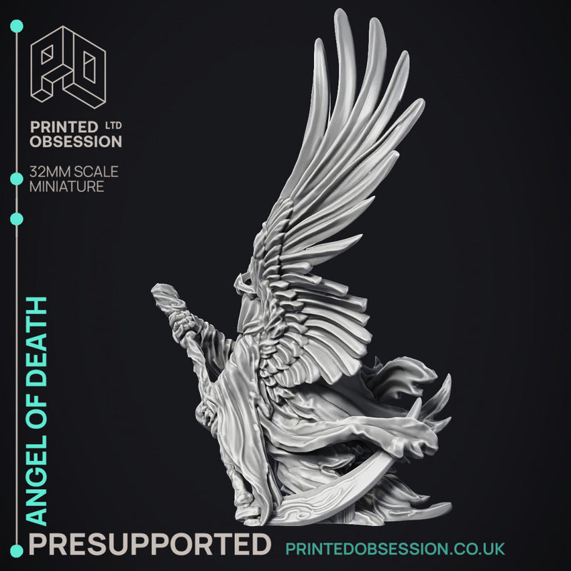Angel of Death - Heaven Hath No Fury - PRESUPPORTED - 32mm Scale