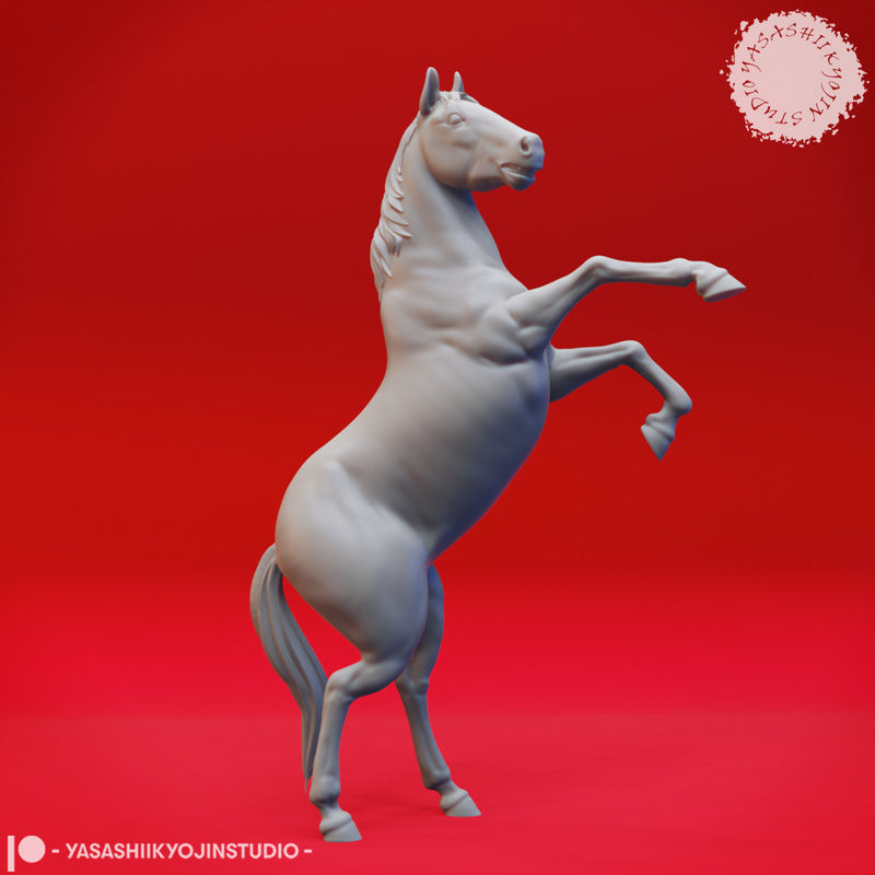 Horses and Unicorns - Tabletop Props (Pre-Supported)